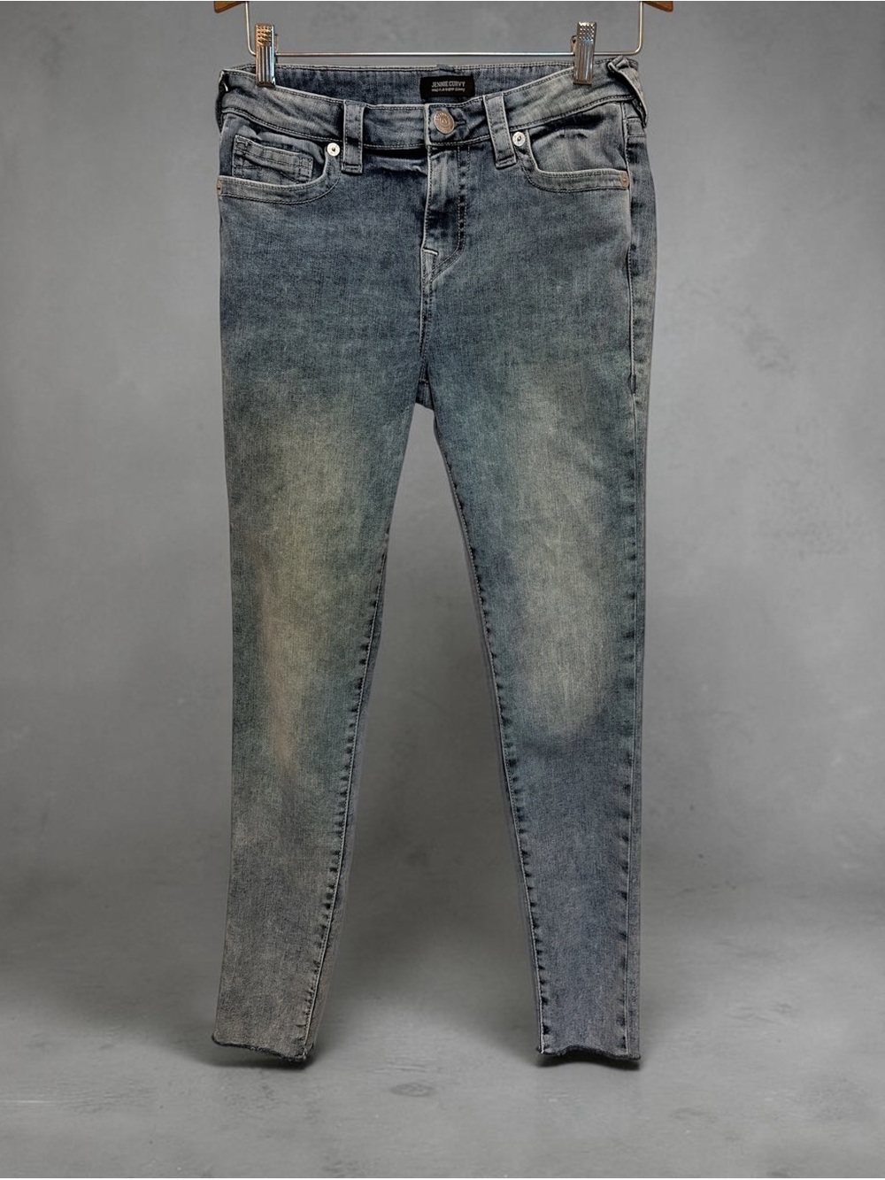 True Religion Jennie Curvy Mid Rise Super Skinny Jeans 29
